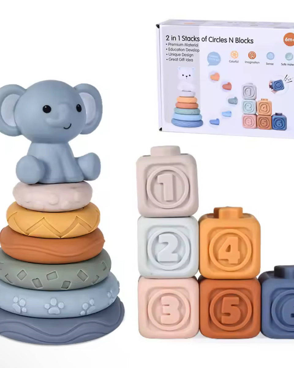 Baby Number Cognitive Stacking Blocks