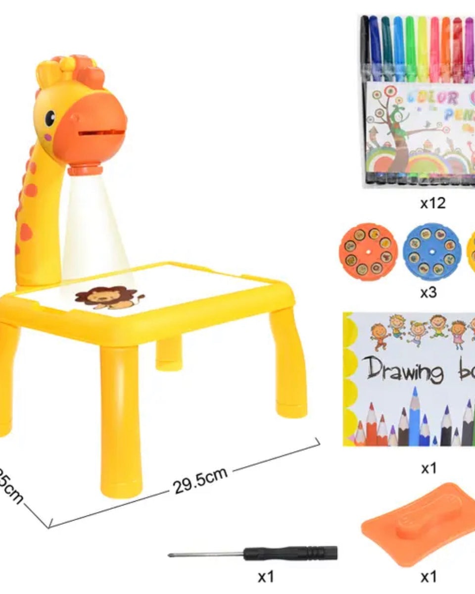 LED Projector Painting Drawing Table