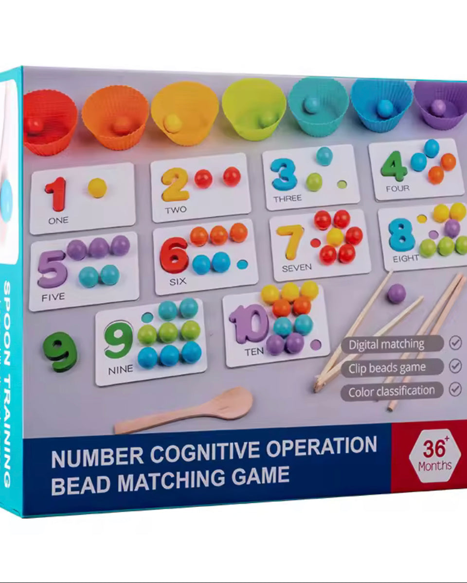 Number Cognitive Montessori Kit