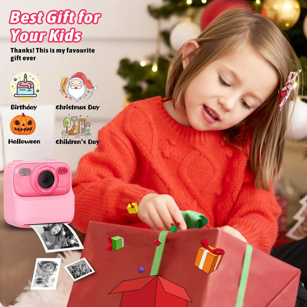 Popperworld Kids Insta-Print HD Camera