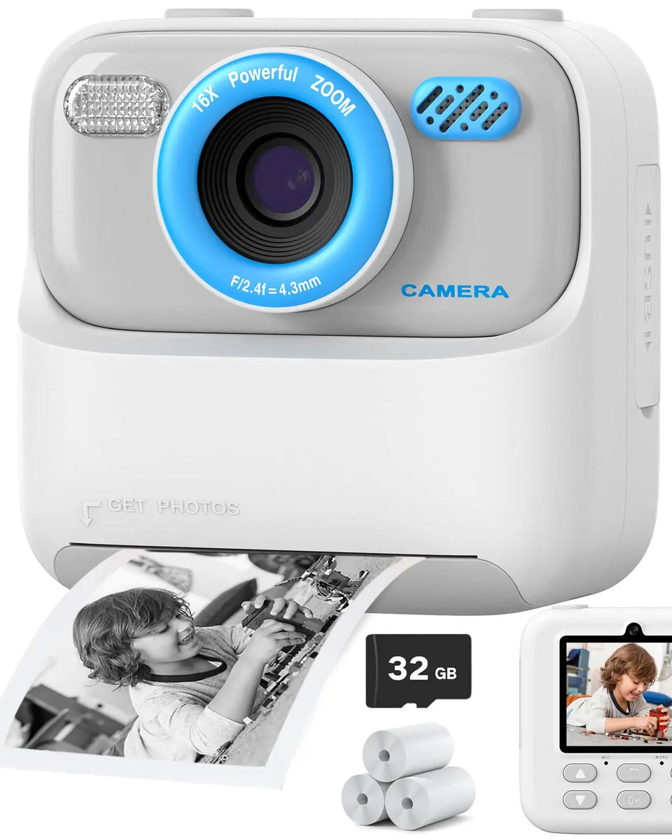 Popperworld Kids Insta-Print HD Camera