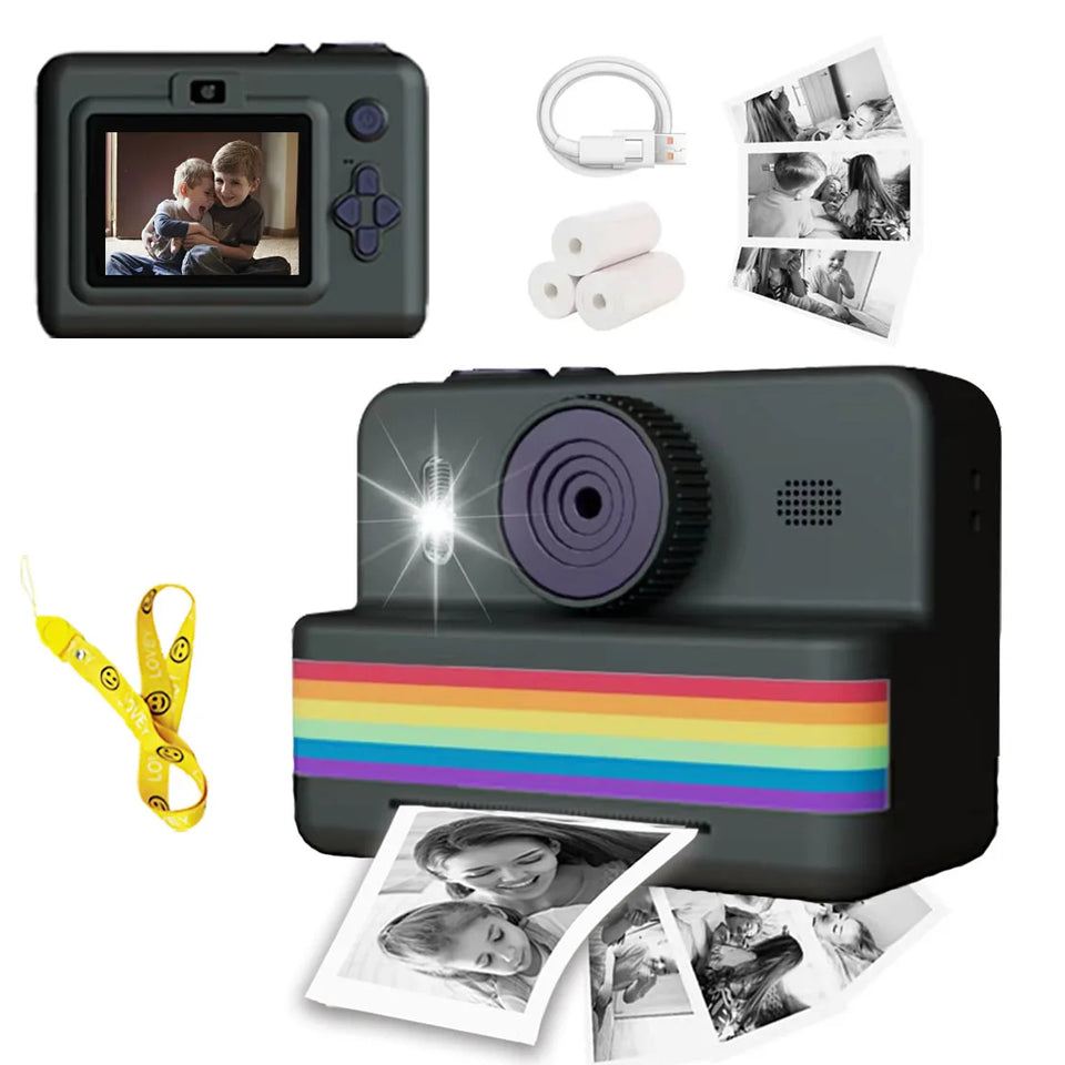 Kids Digital Print-On-Go Camera