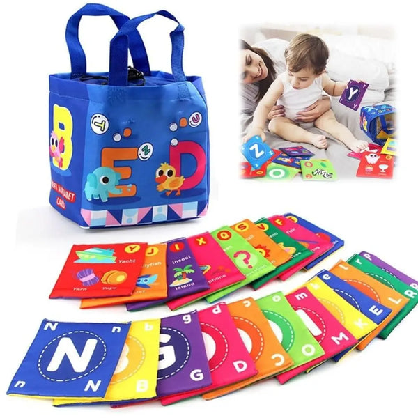 26PC Baby Cloth Flash Cards