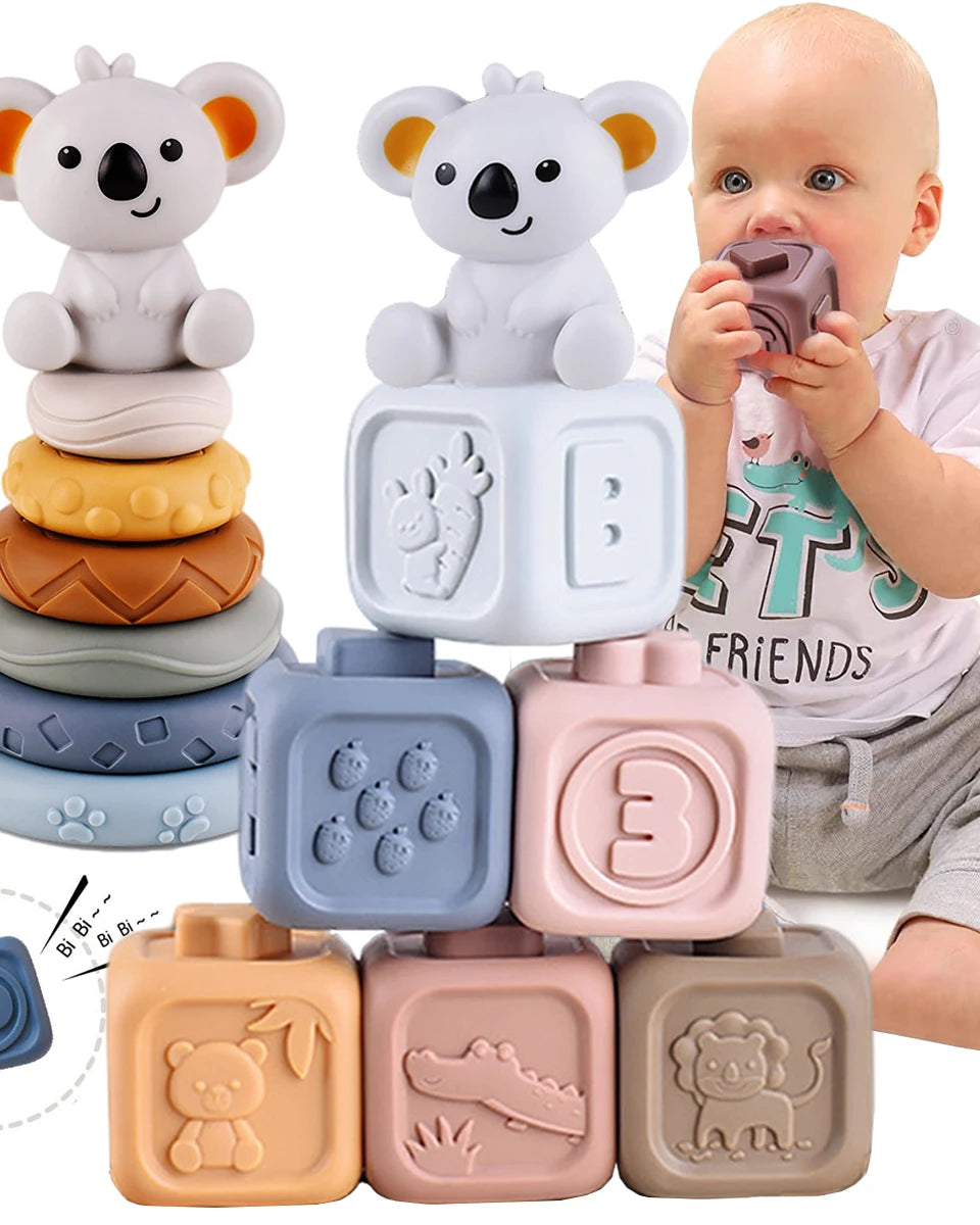 Baby Number Cognitive Stacking Blocks