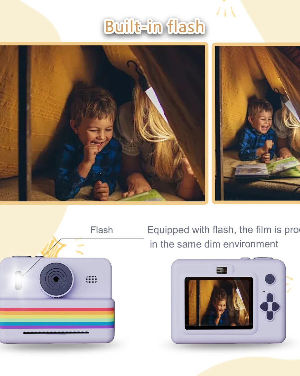 Kids Digital Print-On-Go Camera