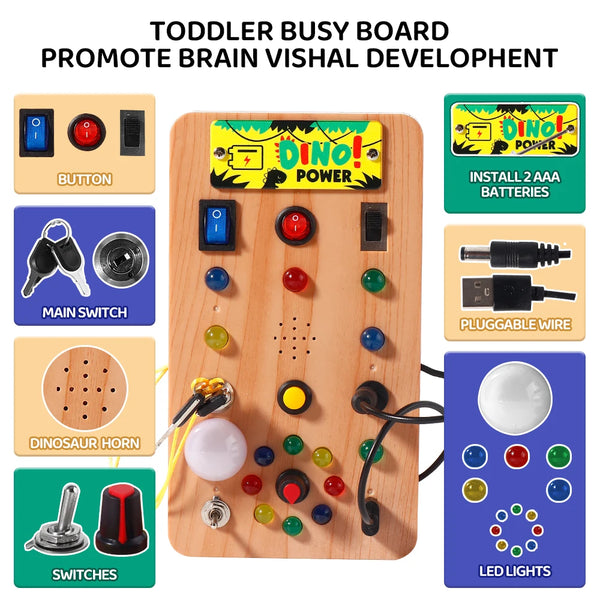 Electric Sensory Busy Board